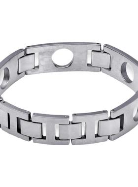 钨金男士手链时尚风首饰品