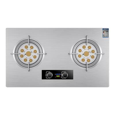 日本YH燃气灶家用双灶天然气嵌入式台式液化气煤气灶节能猛火炉灶