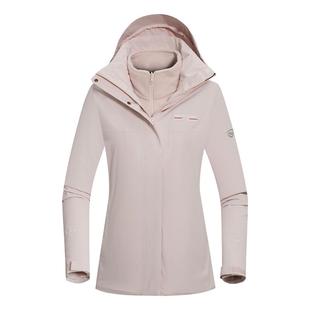 NORTHLAND诺诗兰抓绒三合一冲锋衣女秋冬三防保暖户外徒步登山服