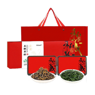 茶马世家2025新茶特级恩施玉露绿茶利川红茶礼盒装送礼送老师长辈