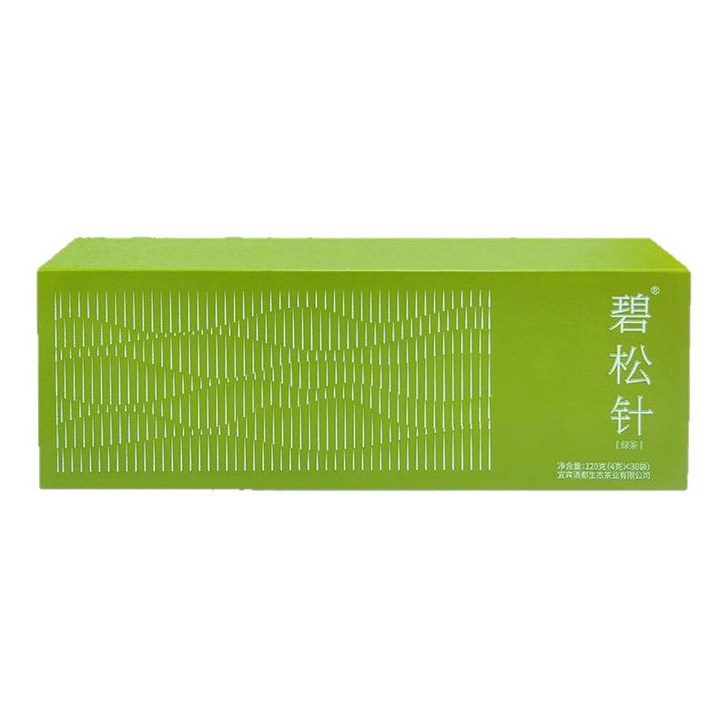 2026新茶碧松针礼盒装120g明前茶叶宜宾早茶高山云雾绿茶屏山特产