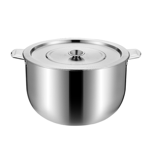 食品级316不锈钢装油盆带盖家用滤网猪油盆厨房滤油罐家庭储油缸