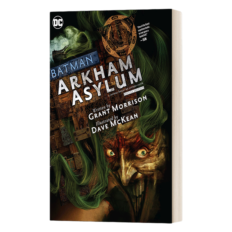 英文原版 Batman Arkham Asylum The Deluxe Edition 蝙蝠侠 阿卡姆疯人院精装版 DC漫画 精装 英文版 进口英语原版书籍