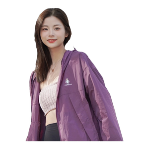 骆驼女装防晒衣2025夏季新款户外宽松透气皮肤衣防晒服登山外套女