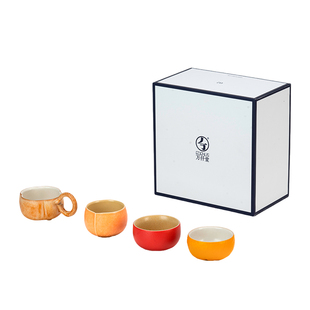 万仟堂高档主人杯套装礼盒个人喝茶杯一人一杯专用功夫茶杯好结果