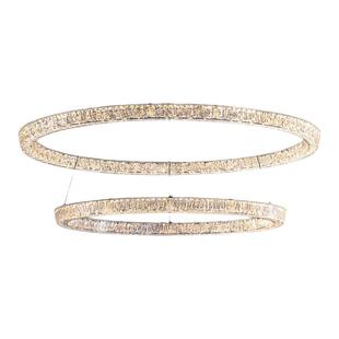 意式轻奢客厅吊灯现代简约2025新款大气高级感冰裂纹创意餐厅主灯