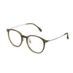 LOHO超轻冷茶色钛架眼镜近视可配度数女防蓝光高级感素颜眼睛镜框