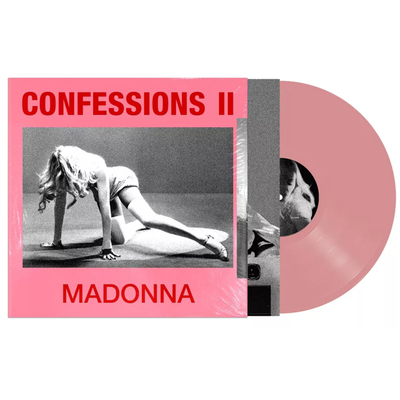 美版进口 麦当娜Madonna Confessions II Target限定版LP粉胶唱片