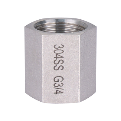 304不锈钢4分6分1寸管古双内丝