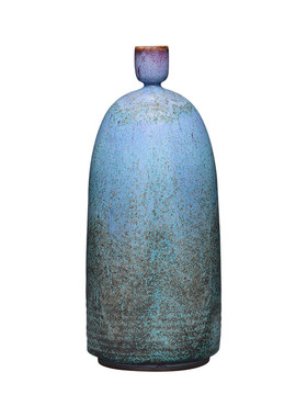 寻造钧瓷国大师孔相卿 《柴烧-太白尊》手签款 工艺摆件窑宝真品