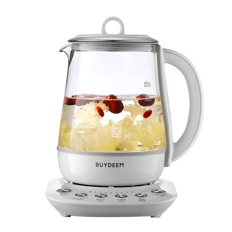 北鼎养生壶K118实用款茶篮烧水壶多功能煮茶壶静音温泡炖煮银耳壶