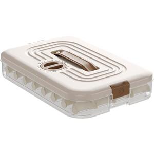 饺子盒家用食品级厨房冰箱收纳盒整理神器保鲜速冻冷冻专用馄饨盒