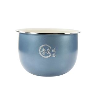 美的电饭煲MB-RE585/MB-5E86/RC593青瓷圆釜内胆抗菌保温5L内锅