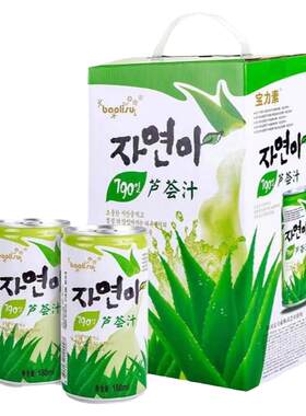 韩国果汁饮料宝力素180ml