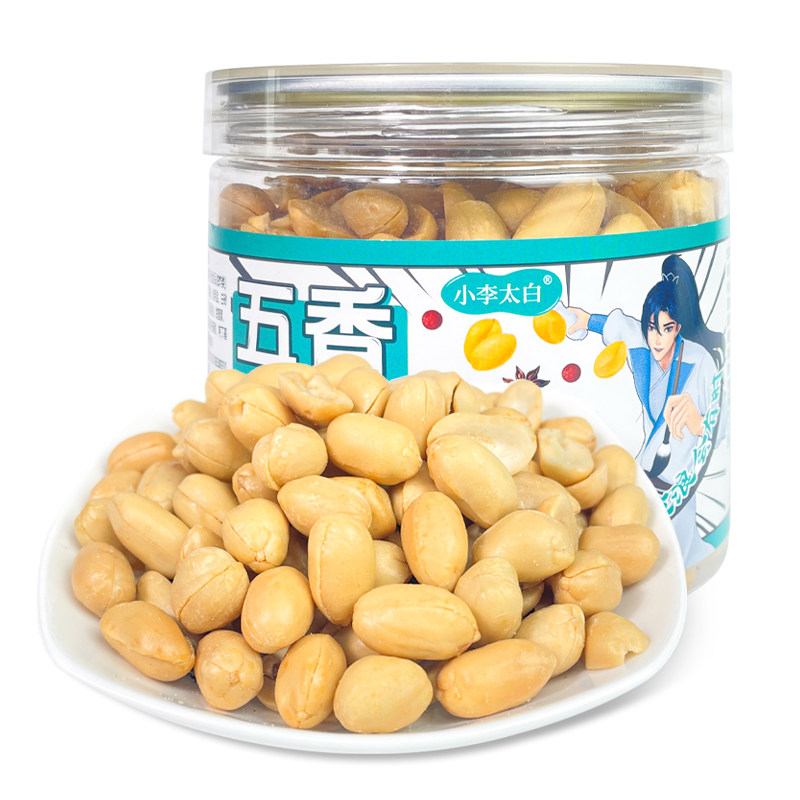 小李太白山东脱油花生米308g