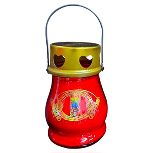 脱单3天姻缘灯7天红色喜事无烟植物酥油灯结婚用品红蜡烛早觅良人