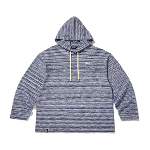 oddCIRKUS花纱水洗连帽卫衣  日系街头水牛仔蓝上衣长袖26SS新款