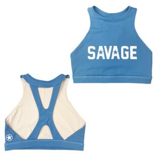 特价清仓正品SAVAGE女子运动BRA中强度透气吸汗背心式女士内衣