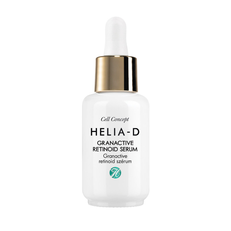 HELIA-D 淡纹紧致类视黄醇精华液修护抗皱角鲨烷夜间面部精华30ml