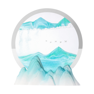 故宫淘宝｜千里江山流沙画香薰桌面玄关摆件文创乔迁新居生日礼物