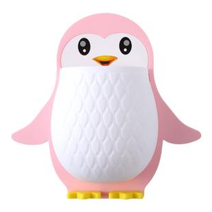 创意卡通企鹅置物架化妆工具整理盒宿舍卫生间牙刷床头手机壁挂收