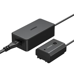 绿联np-fz100相机假电池外接电源适用索尼sony A7M4 a7m3 A7c2 zve10二代 A7R3 a7s3 A7R4 A6700单反视频直播