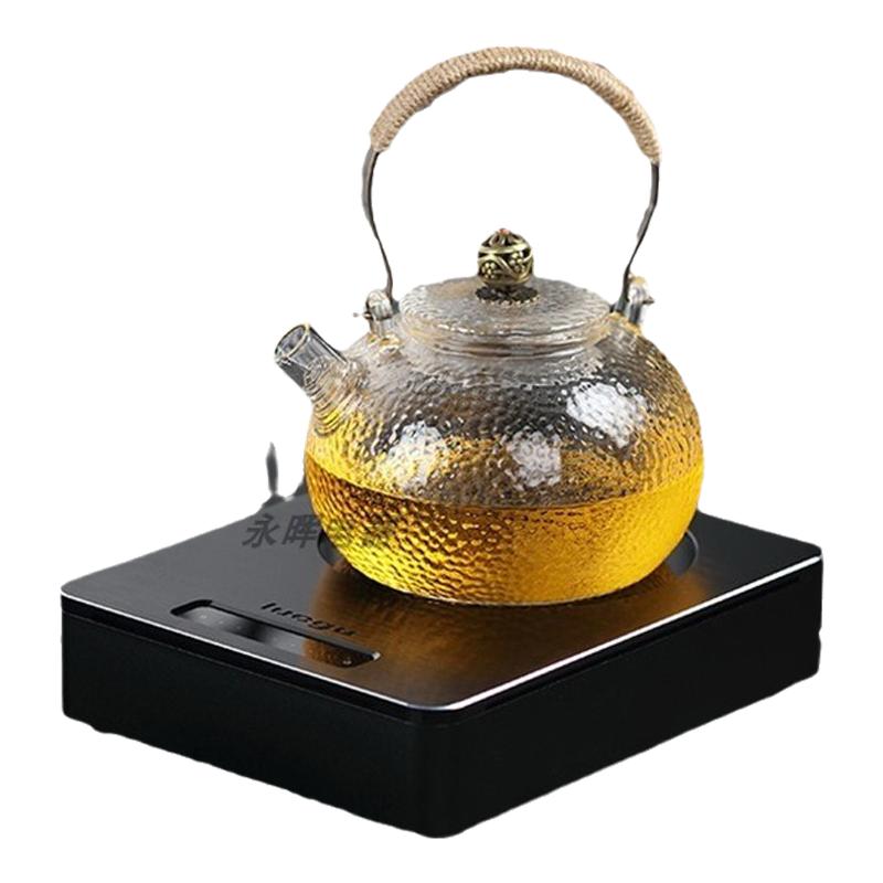 洛谷智能平板电热玻璃壶嵌入式茶盘电陶炉电茶炉电磁炉LG-H7