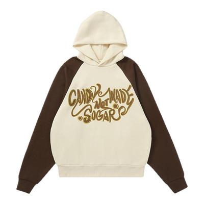 烫钻Candymade潮流连帽卫衣