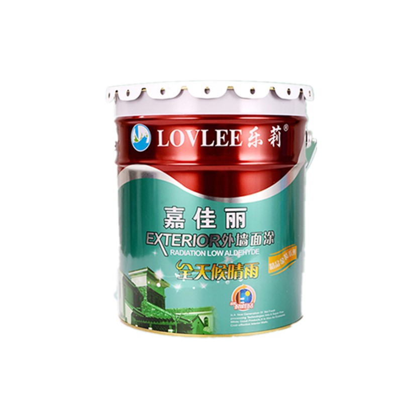 外墻漆防水防曬乳膠漆外墻家用涂料室外罩光漆油漆白色彩色面漆