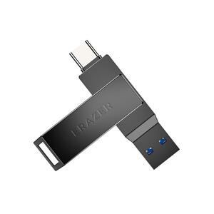 联想生态品牌异能者Typec双接口U盘usb高速32/64/128电脑手机优盘