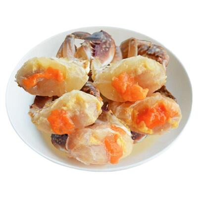 醉蟹块即食罐装呛蟹糊腌制海鲜