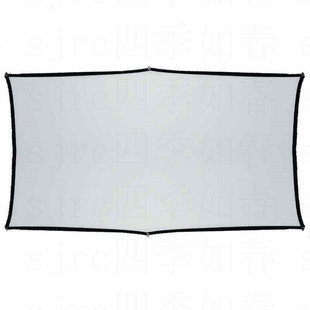 折叠便携式投影布幕布户外露营投影仪幕布免打孔壁挂幕布野营幕布背投幕布户外移动幕布户外露营幕布电影幕布