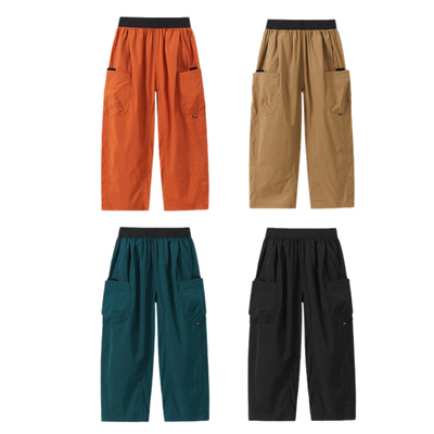 EAYAKIDS【速干彩壳裤】儿童速干工装裤秋新款男女童裤子