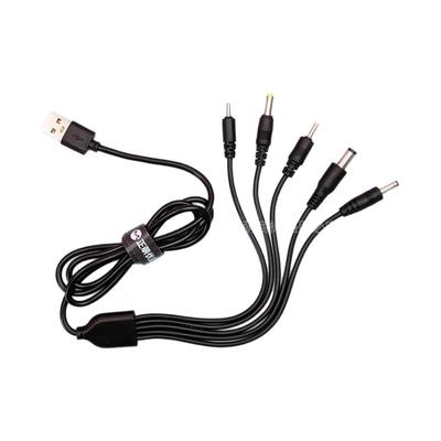 圆孔充电线圆头usb转dc3.5mm台灯玩具电源5V电动牙刷音响充电通用