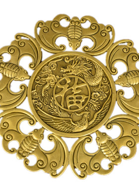 五福临门平安家居铜器