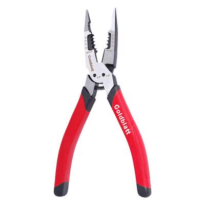 Goldblatt尖嘴钳钢丝钳剪线钳8寸