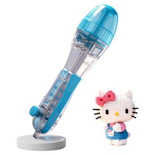 按压式拼豆笔儿童diy手工材料全套拼豆豆专用工具省力神器补充包