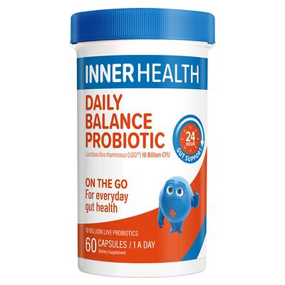 澳洲innerhealth肠道平衡肠道活力成人肠胃调理益生菌胶囊60粒