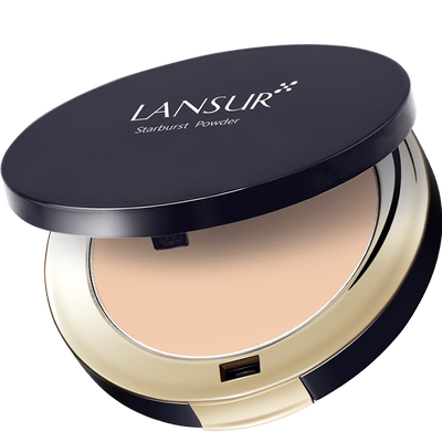 兰瑟粉饼遮瑕定妆持久防水干粉饼