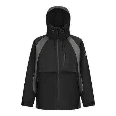 森马防水外套轻薄款连帽羽绒服男