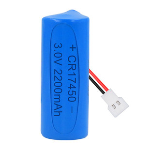 智能水表电池CR17450锂猛3V流量计PLC设备记忆RAM仪器表大容量