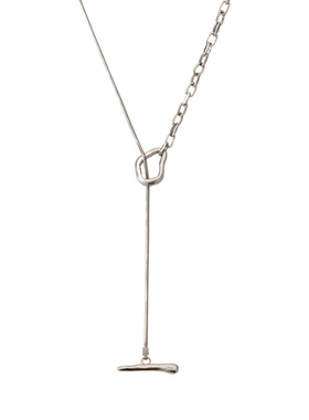 素图925银简约气质小众设计配饰