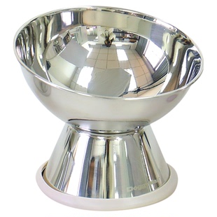 Doggyman多格漫宠物高脚碗不锈钢斜口碗狗碗猫碗水碗