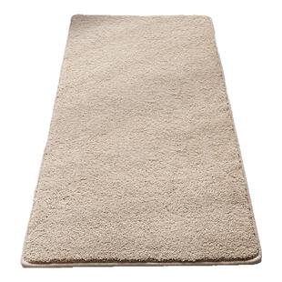 加厚毛绒床边地毯卧室房间长条新款家用主卧专用高级感耐脏地垫