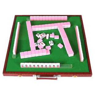 30mm麻将牌户外旅游便携式袖珍迷你麻雀牌家用手搓抖音小中号麻将