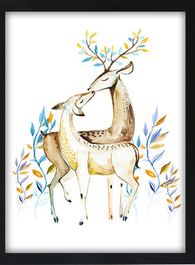 实木相框装裱挂墙儿童拼图框定制