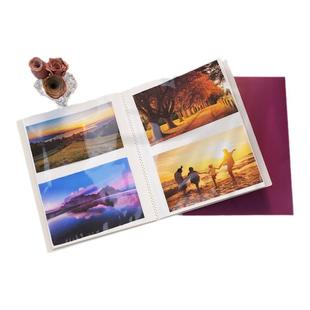 TACCIA仲林 日本高透明插袋相册纯色拍立得照片册商务家庭相簿6寸7寸相册影集高透明插袋相册
