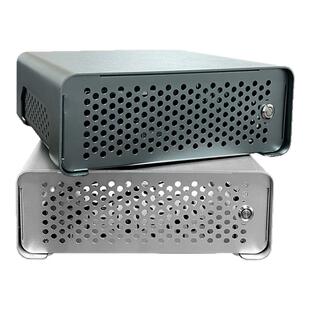 巧美星际 迷你itx机箱卧式HTPC桌面迷你机箱便携式DIY机箱全铝