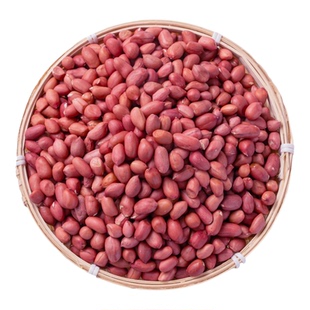 珍粒喜红皮生花生米袋装可选去壳新货五谷杂粮膳食晒干红衣花生仁