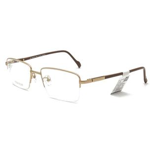 STEPPER思柏镜架男女款钛材质商务休闲眼镜框半框SI-71018